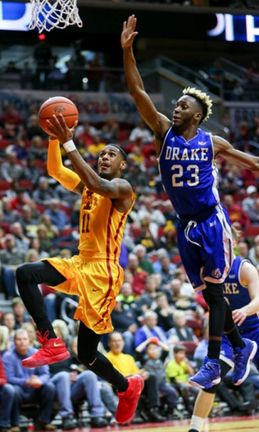 Mitrou-Long's 37 points help Iowa State beat Drake 97-80 (Dec 17, 2016)